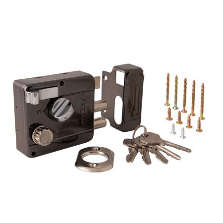 Замок накладной 0556-C-BN Апекс /20