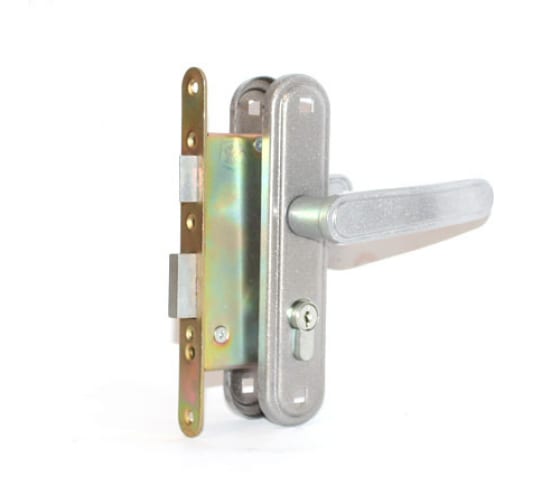 Замок врезной с ручкой 4-3.03 (бриллиант) Зенит/15 00-00000490