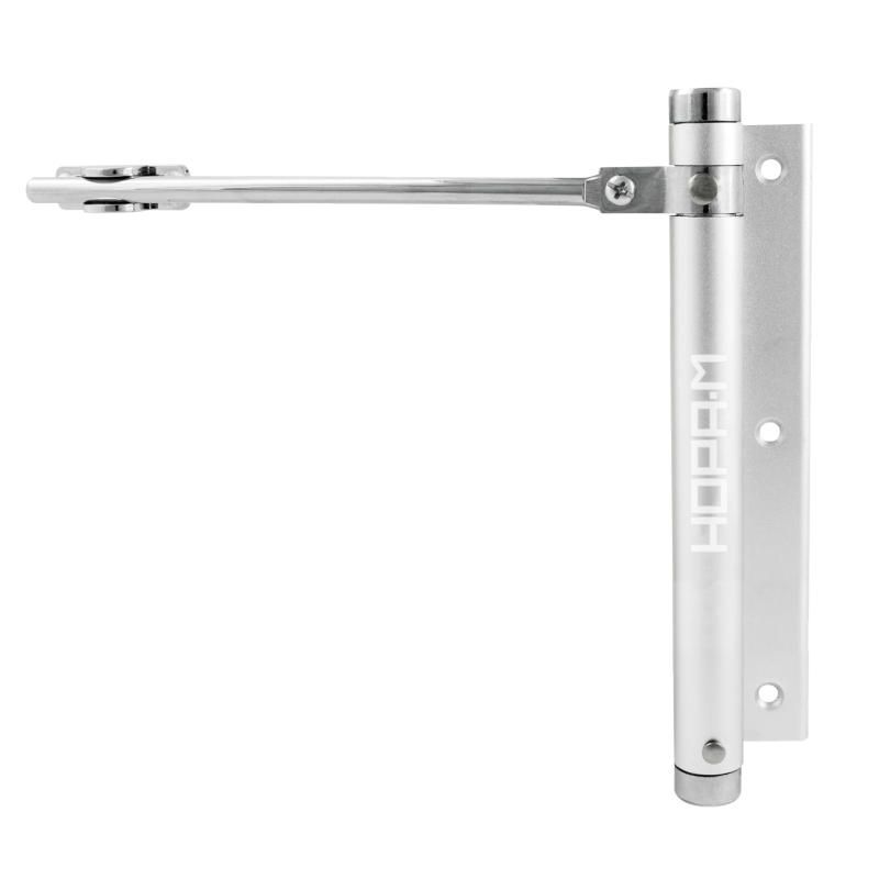 Доводчик 102 пружинный (серебро) (до 30 кг) Нора-М 