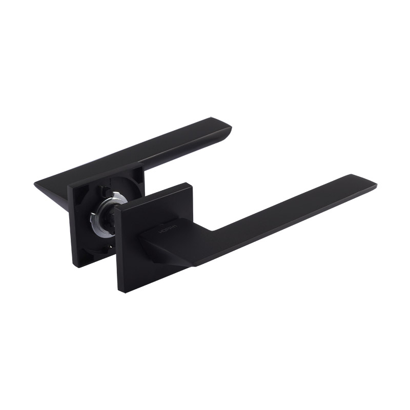 Ручка дверная 130К SLIM черный НОРА-М