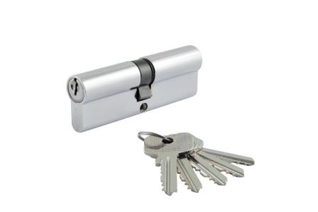 Мех-м цилиндровый МЦ-STD-Z-Л-90 (45-45) (хром) Нора-М 