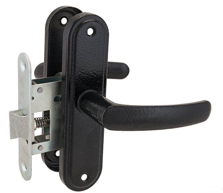 Защелка врезная ЗЩ 3-08 (черный) Зенит/15 00-00007349