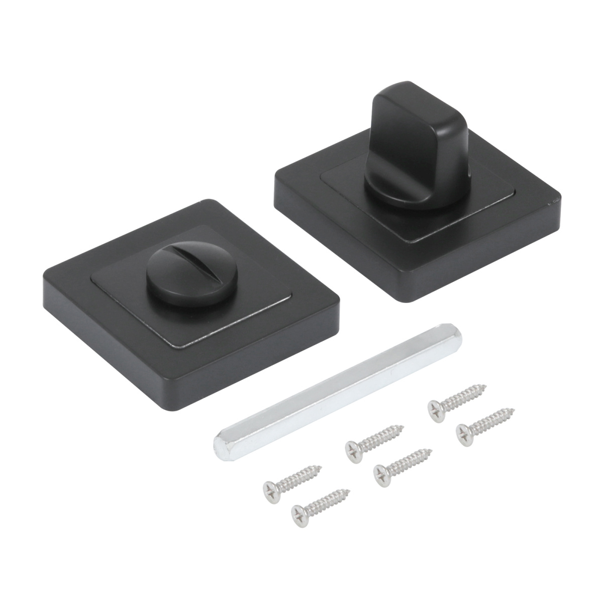 Завертка сантехн. Р-ВК-S1 BL мат.черный СТАНДАРТ /5