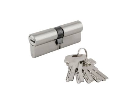 Мех-м цилиндровый МЦ-STD-Z-ЛП-80 (40-40) (хром) Нора-М 