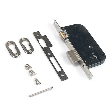 Замок врезной 30-R-CR (хром) Апекс /28,7