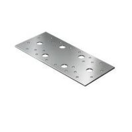 Пластина крепежная 80*40*1,5 (цинк) Кунгур /200