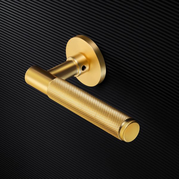 Ручка дверная "UNICO" MSG итал. матовое золото ALLUR ART COLLECTION