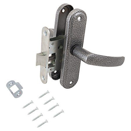 Защелка врезная ЗЩ 3-08 (серебро) Зенит/15 00-00007330