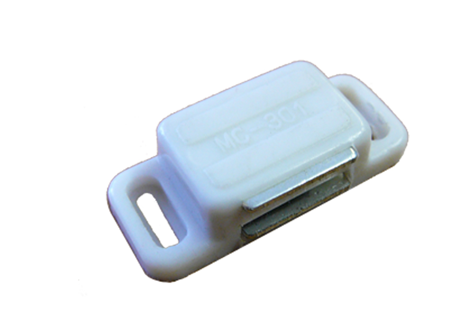 Магнит мебельный малый 09.01.03 (белый) /48 MARLOK