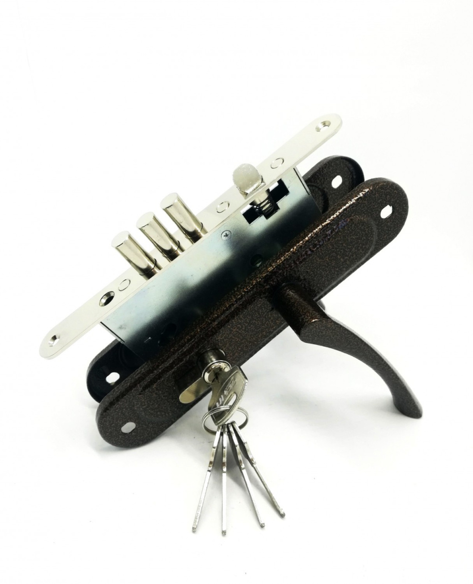 Замок врезной ЗВ 4.009/17 (медь) Зенит /15 