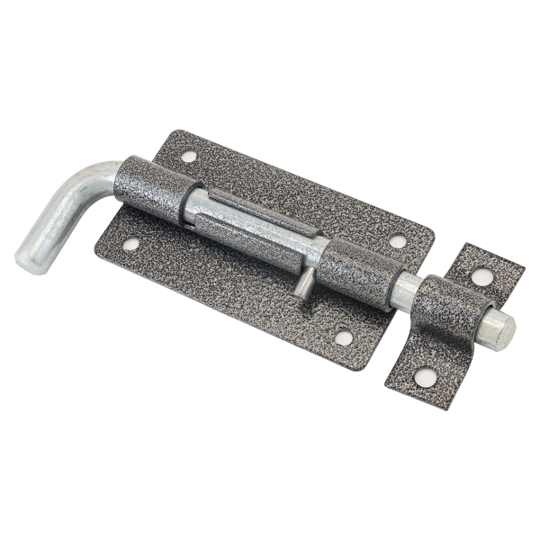 Засов ЗД-10 серебро 120мм Киров Секрет/25