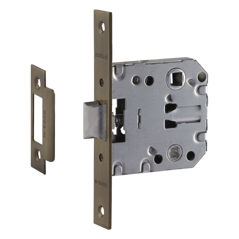 Защелка дверная с/у 2070-47 (бронза) АВ Нора-М/50