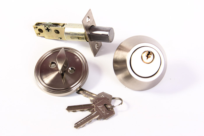 Замок врезной D1 хром (кл/фикс.) Нора-М/30