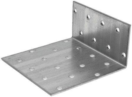 Уголок крепежный 40*80*40*2,0мм оцинк.(уп 100шт)Н-ск