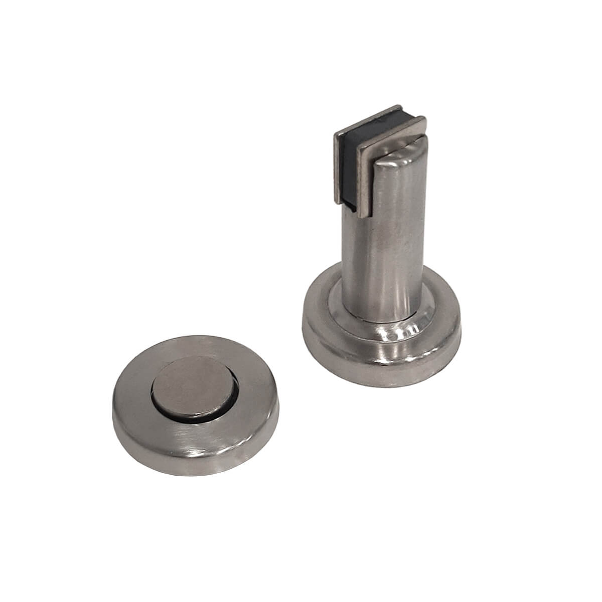 Упор дверной магнит. 08.12.05 "822" SN(никель)  MARLOK