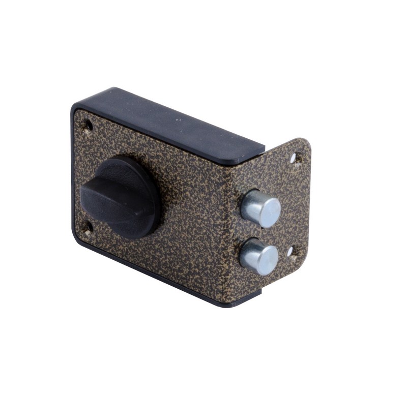 Замок накладной ЗН1-3-1 бронза Зенит /16