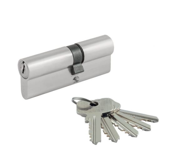 Мех-м цилиндровый МЦ-STD Z-Л-80 (45-35) (хром) Нора-М 