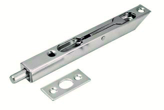 Шпингалет торцевой (хром) 320.15.02 L=160 (30) MARLOK