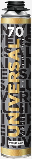 Пена монт. проф. 70л всесезонная Universal PROFFLEX 