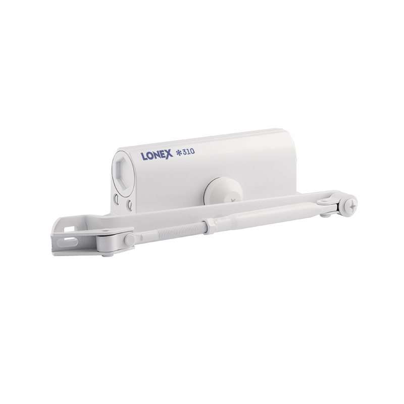 Доводчик LONEX  310 (от 15 до 60кг) БЕЛЫЙ морозостойкий/10