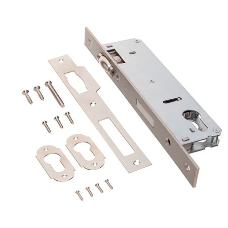 Замок врезной для пласт. дв. 7300-35-R-NIS Апекс /30