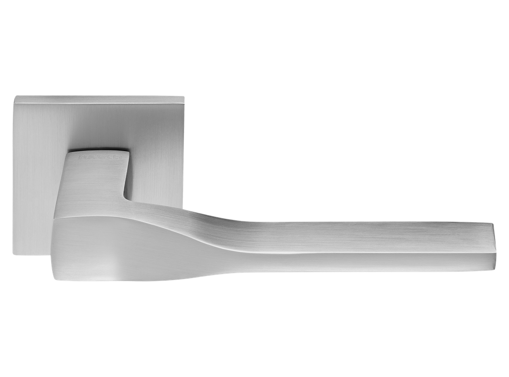 Ручка дверная квадрат RAP 27 SLIM-S SC мат. хром  RUCETTI