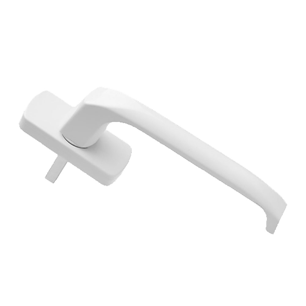 Ручка оконная (метал, штифт 35мм)  Хермо 35мм (белый)/100