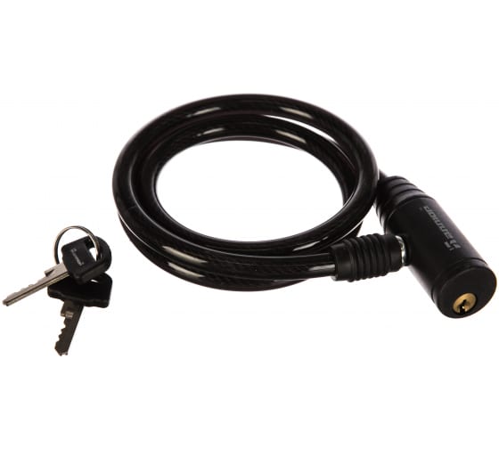 Замок навесной с тросом ВС-Т 8 (800 мм) АЛЛЮР