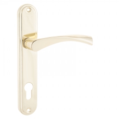 Ручки на планке 103-1 85мм GP латунь АЛЛЮР/20