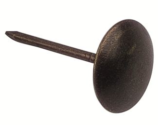 Гвозди мебельные обивочные 20 бронза (100шт)