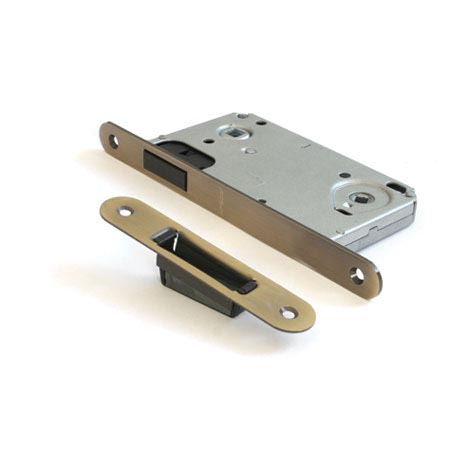 Защелка дверная магнитная с/у 5300-М-WC-AB (бронза) Апекс /40