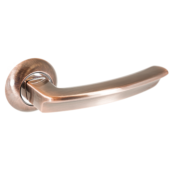 Ручка дверная ВЕРНЕР AC  медь АЛЛЮР АРТ/20