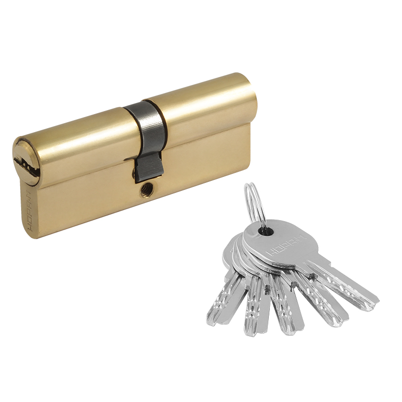 Мех-м цилиндровый МЦ-ЛПУ-80 (латунь) (40-40) перф.кл. Нора-М