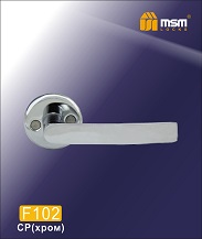  Ручка для финских дверей F102 (CP) хром MSM (60/10)