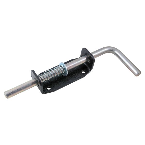 Засов ЗД-15 400мм d-14 гаражный с пружиной Киров Секрет/14