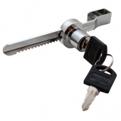 Замок-стекло реечный №328  (хром) MARLOK/12