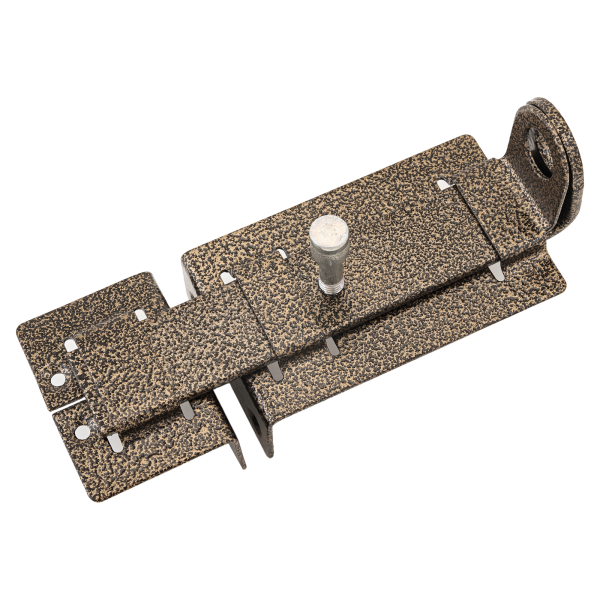 Засов ЗД-04 бронза с проушиной Киров Секрет/20