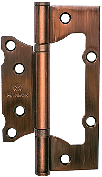 Петля без врезки 125*75*2,5 медь MARLOK/100