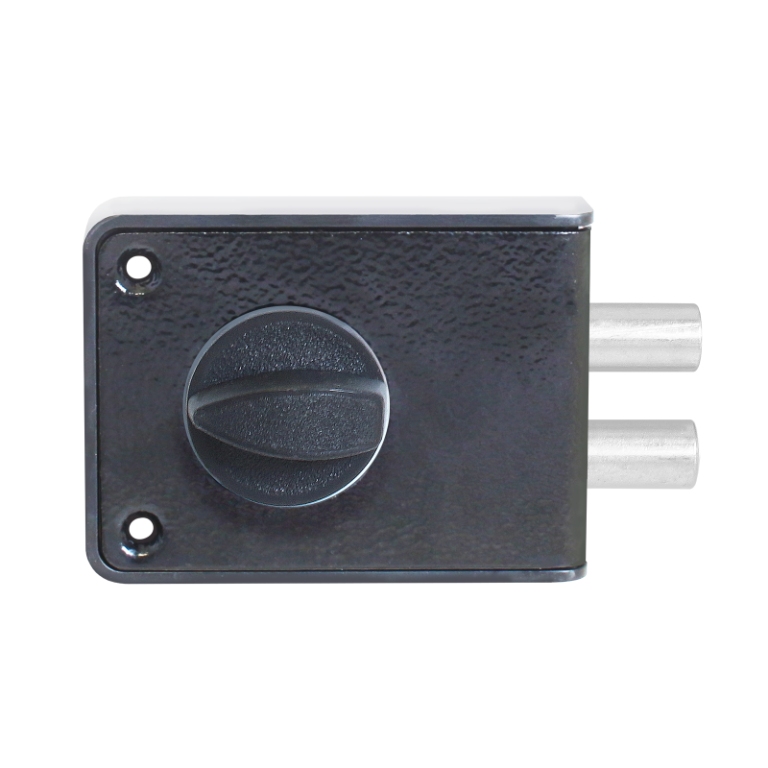 Замок накладной ЗН1-3-1С чёрный СТАНДАРТ/16