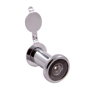 Глазок дверной ГД-2 БШт 35-50мм, д=14мм хром Аллюр