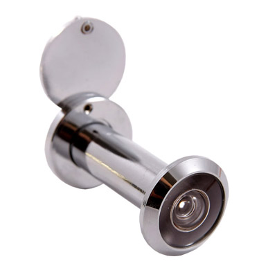 Глазок дверной ГДШ-3 БШт 50-75 мм d=16 мм хром Аллюр