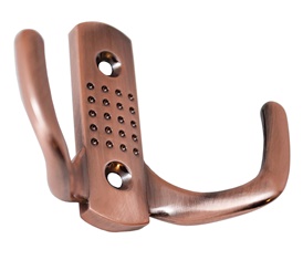 Крючок 04.41.30 212-В перф. 2-х рожковый усил. (AC) медь MARLOK /50