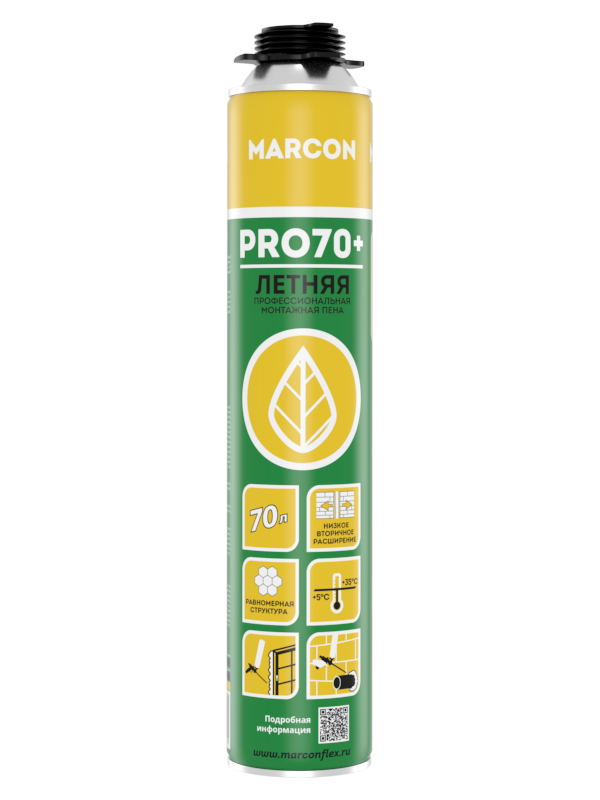 Пена монт. проф. 70+ летняя MARCON PRO