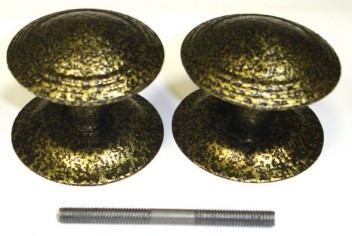 ручка-кнопка дверная РДК-115 (ант/бронза) /50