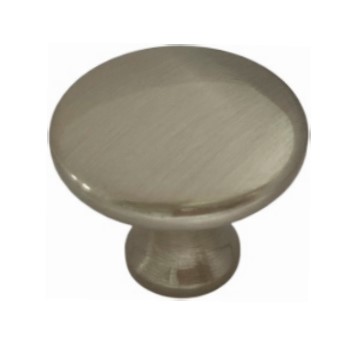 Ручка-кнопка 801 d-30мм бруш сатин никель