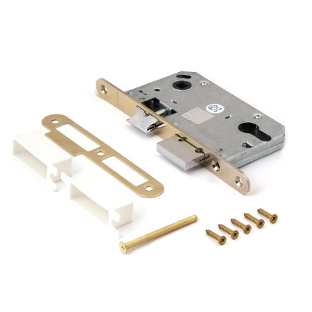 Замок врезной 5300-G золото Апекс /30