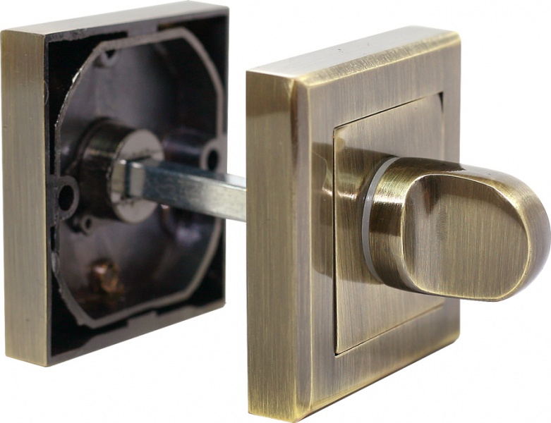 Завертка сантехническая квадрат RAP WC-S AB бронза RUCETTI