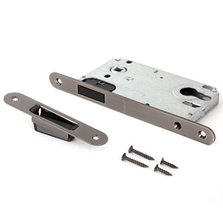 Защелка дверная магнитная под цилиндр 5300-M-GRF Апекс /40