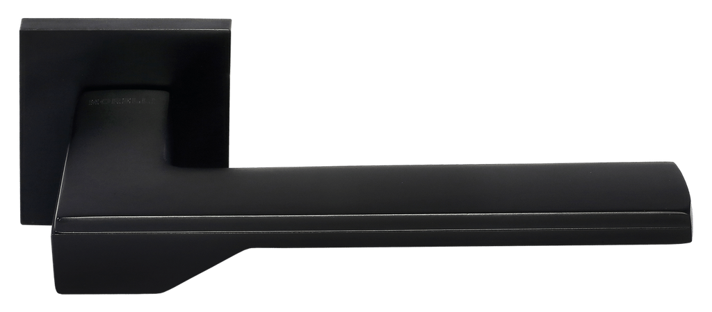 Ручка дверная квадрат  МН-49-S6  BL черный  МОРЕЛЛИ