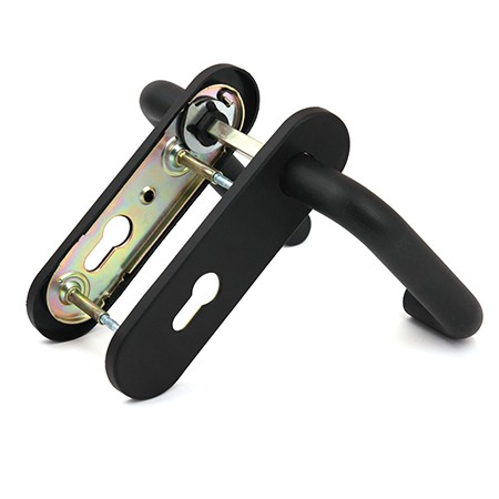 Ручка для противопожарных дверей HP-72.1303 BL SPRING (черный) АВЕРС /24